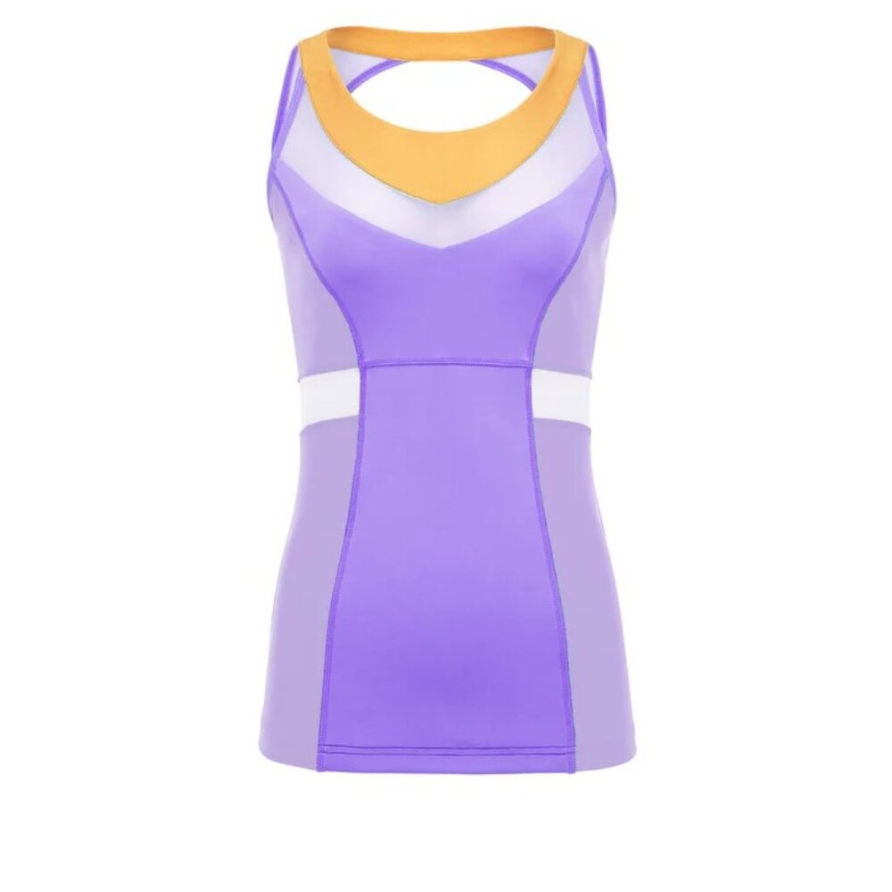NWT Crowned Athletics Purple Arabian Nights Princess Athletic Top